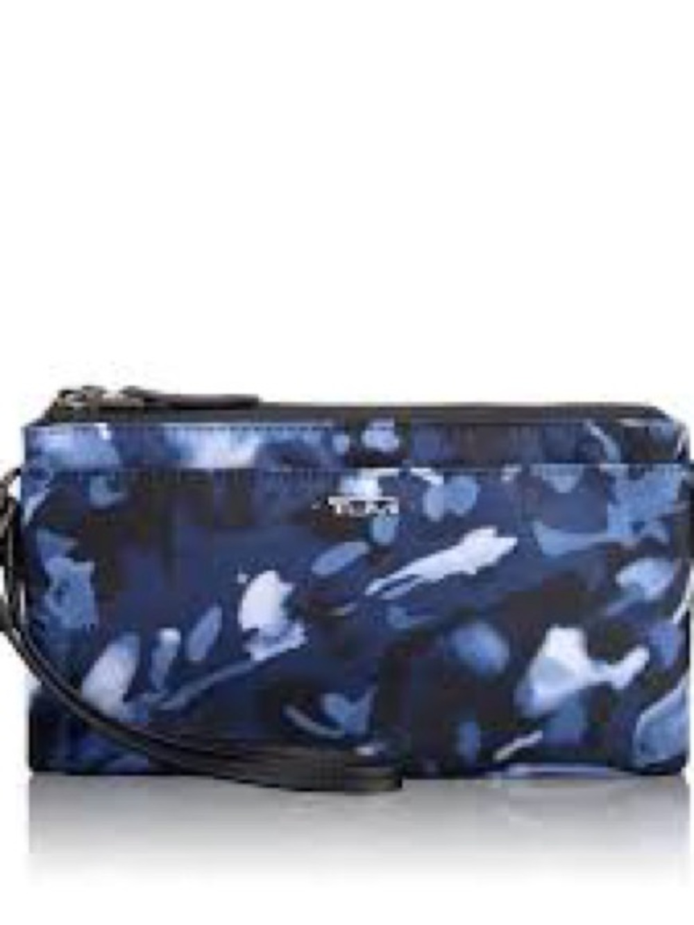 TUMI Voyageur Double Zip Wristlet with Detachable Strap